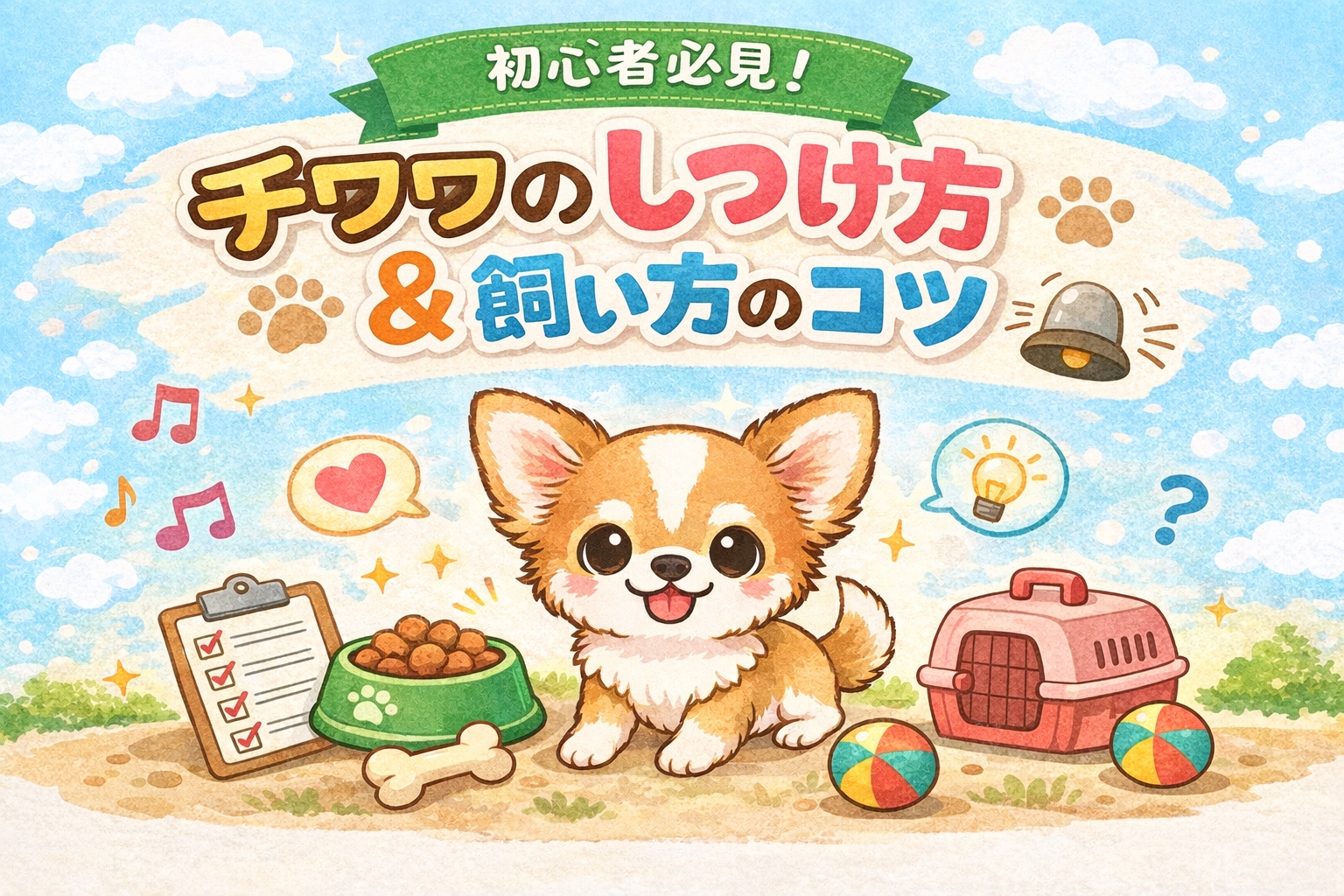 チワワの性格と特徴から見るしつけと飼い方のコツを徹底解説