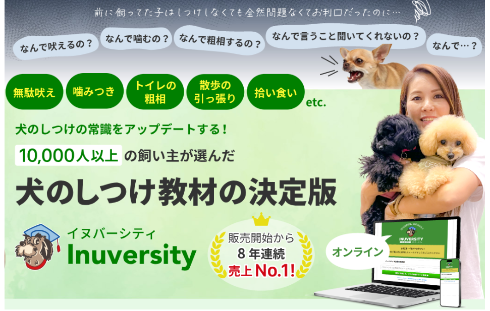 イヌバーシティの口コミは嘘?悪評もある?購入前にネタバレをチェック!